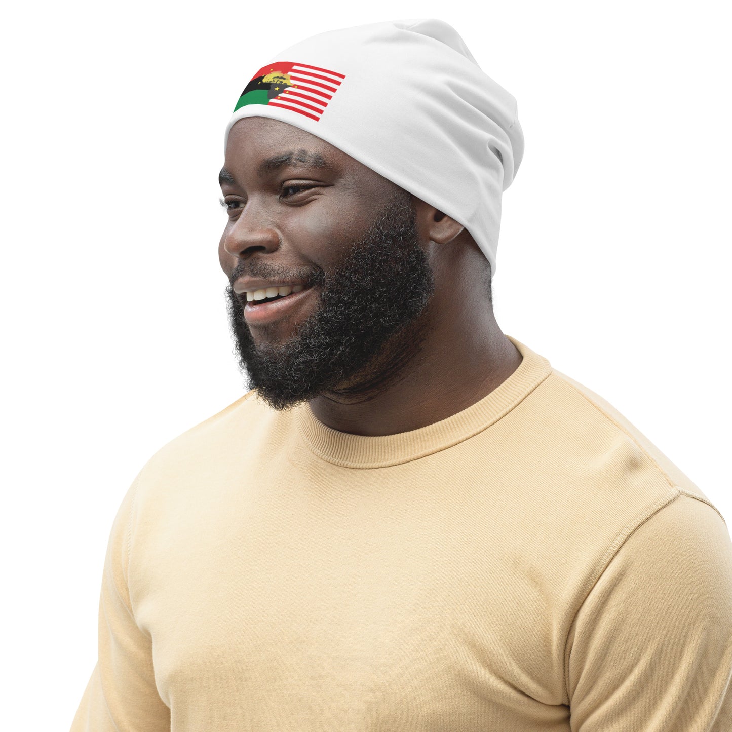 African American Unity Flag Beanie