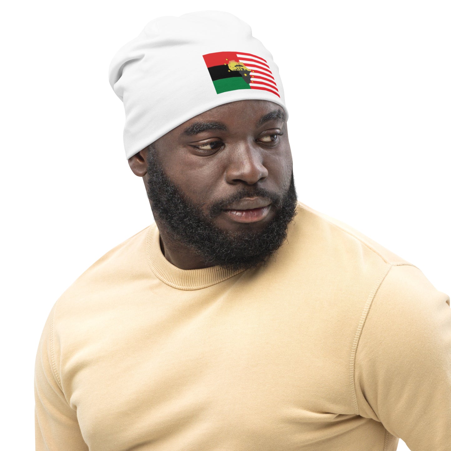 African American Unity Flag Beanie