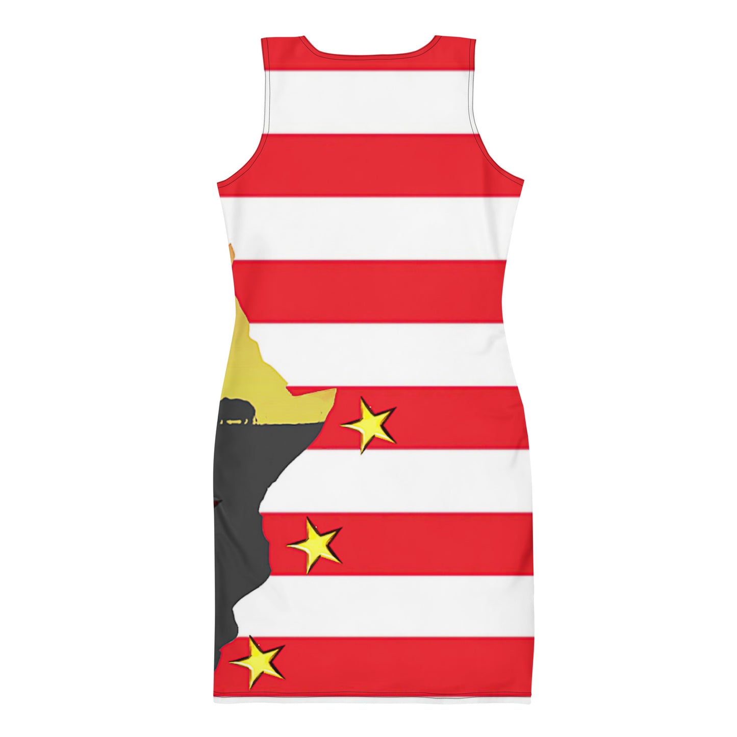 African American Unity Flag Pencil Dress