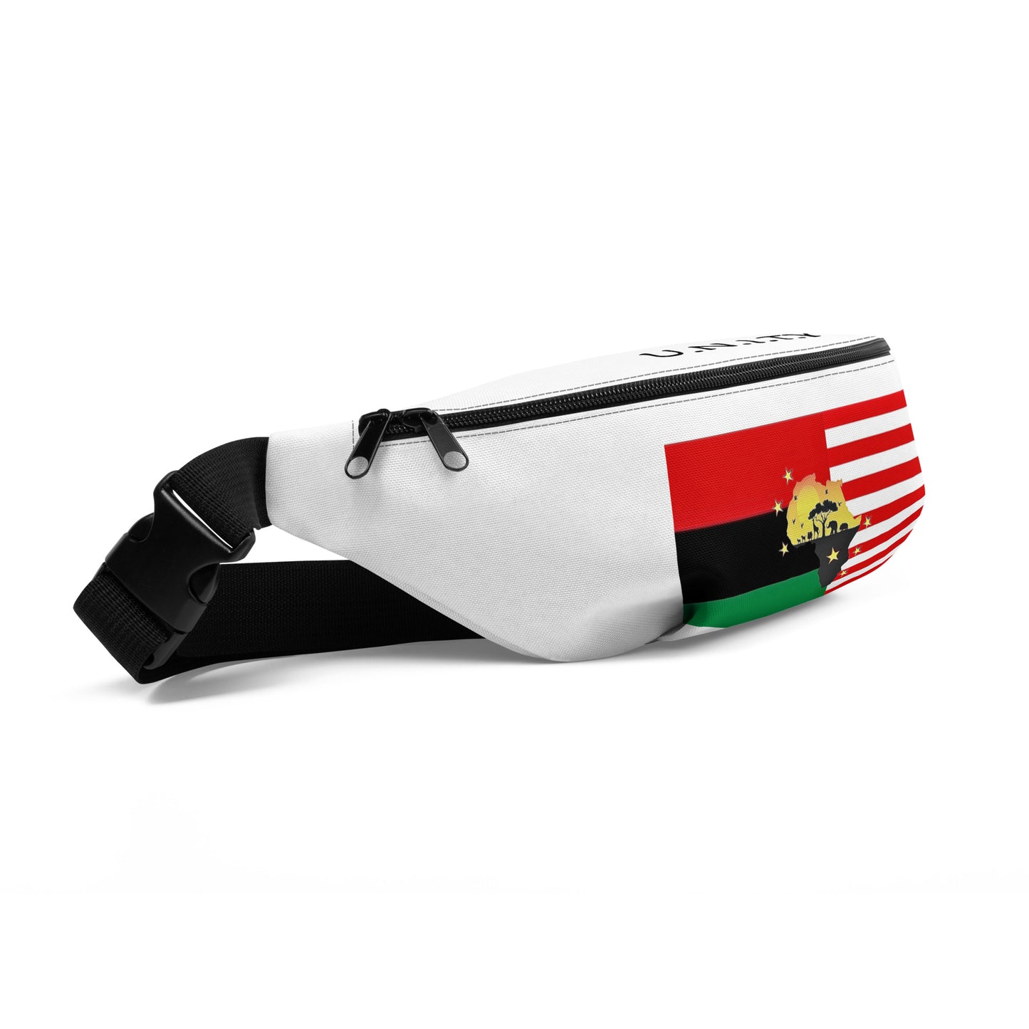 African American Unity Flag Fanny Pack