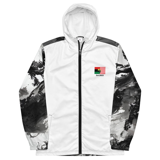 African American Unity Flag Windbreaker