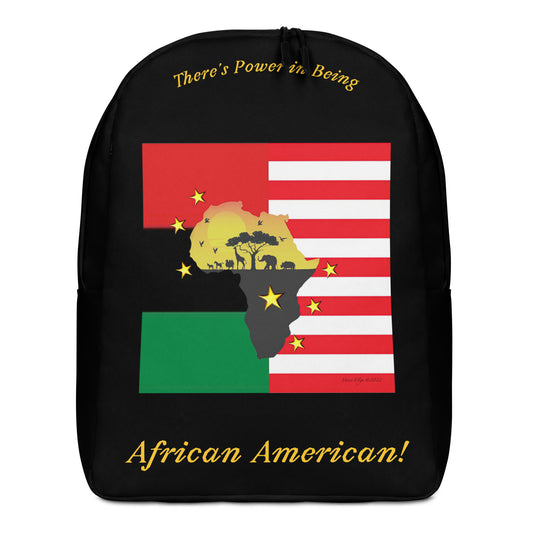 African American Unity Flag Minimalist Bag