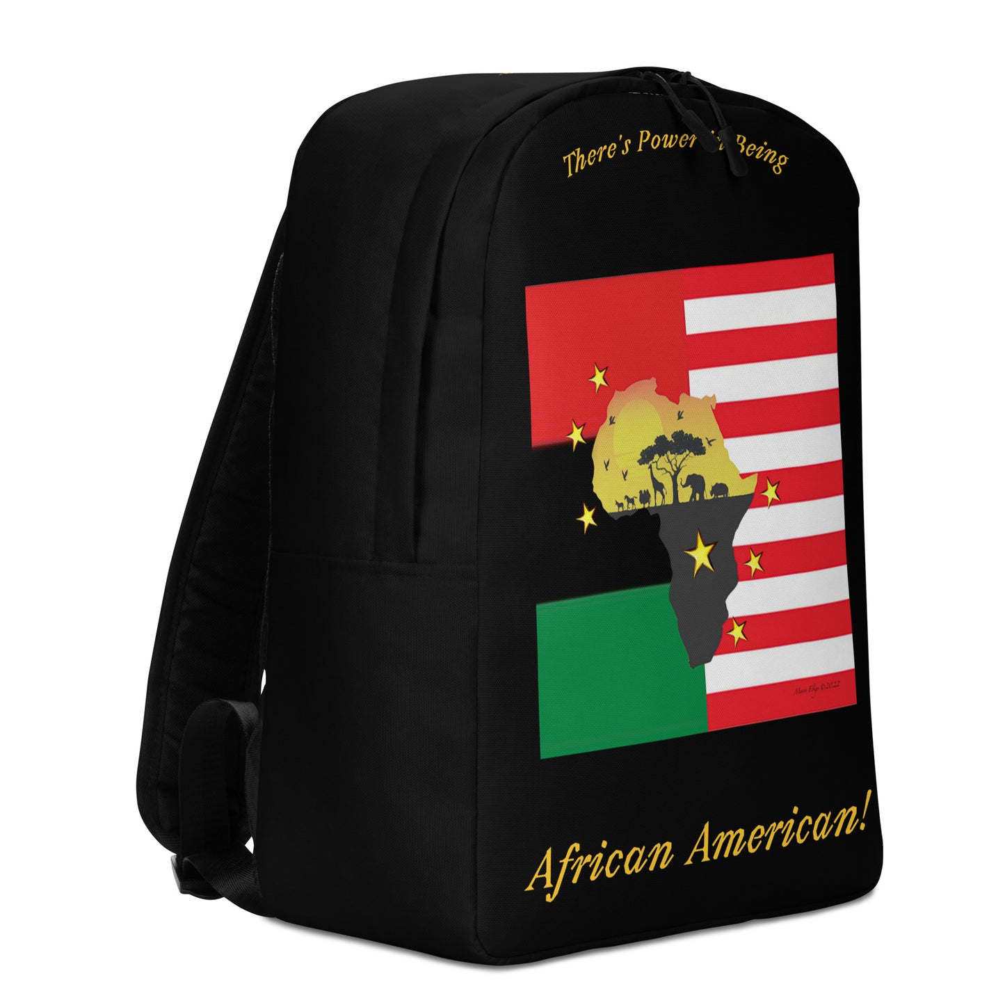 African American Unity Flag Minimalist Bag