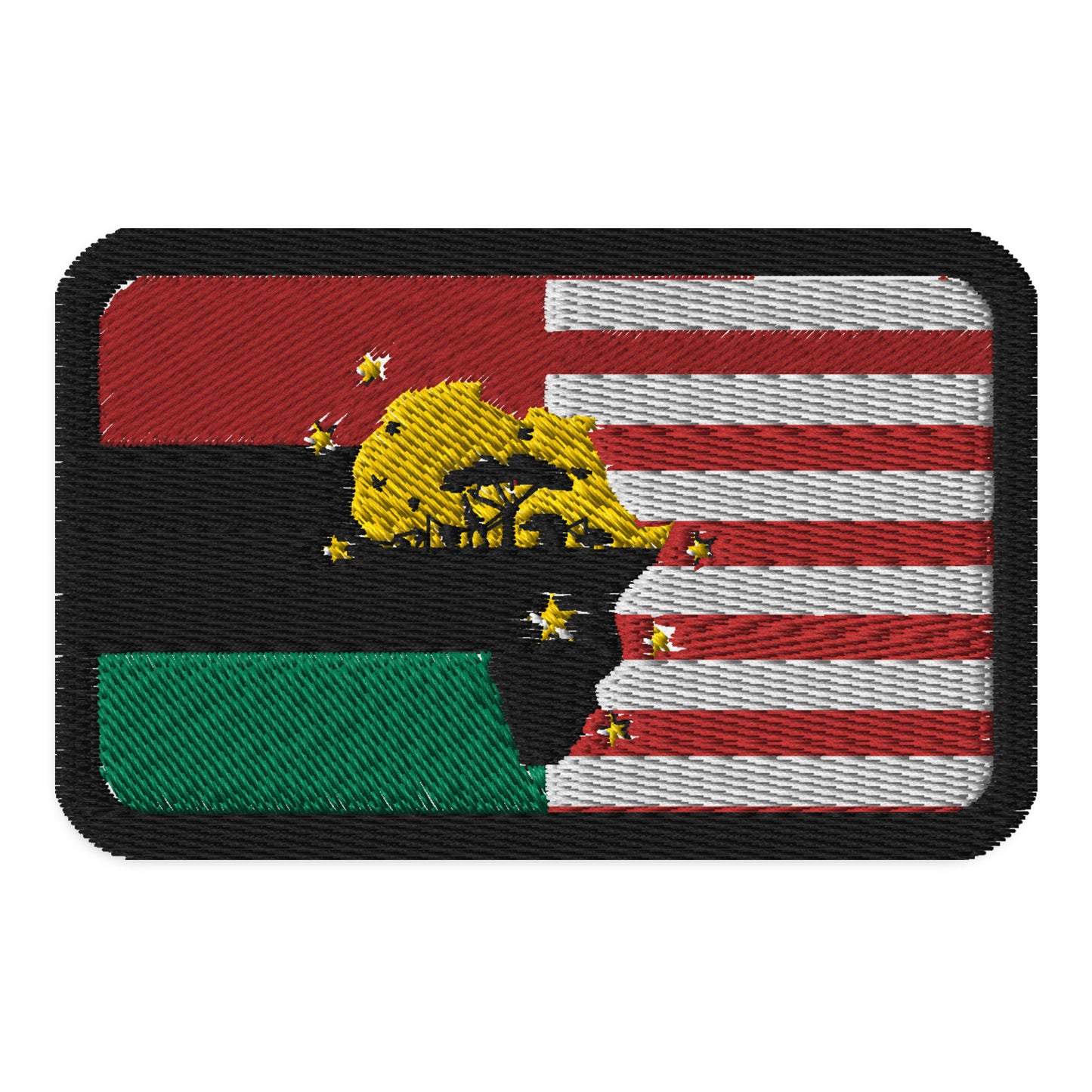 African American Unity Flag Patch