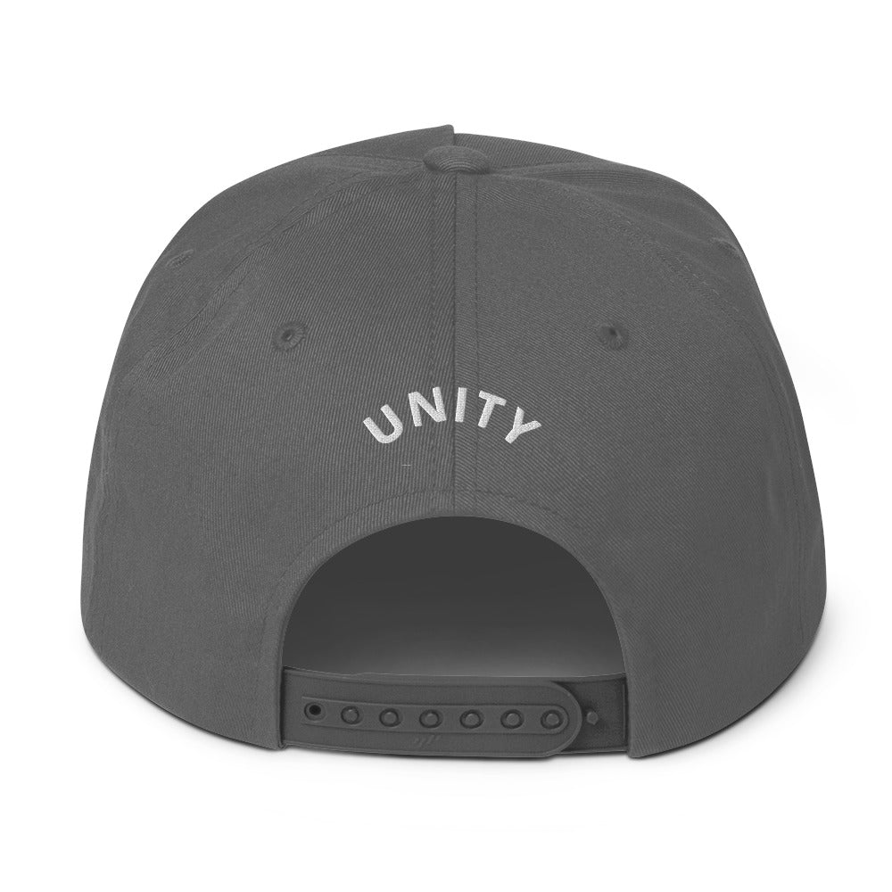 African American Unity Flag Flat Bill Cap