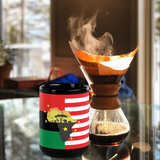 African American Unity Flag Coffee Mug