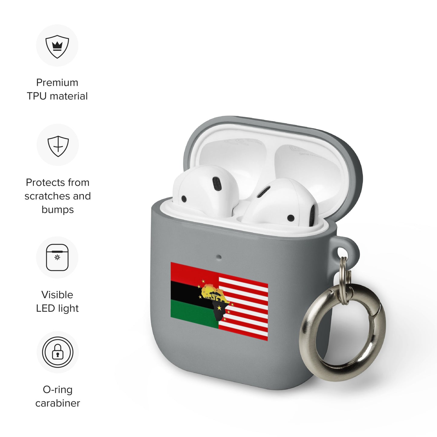 African American Unity Flag Case for AirPods®