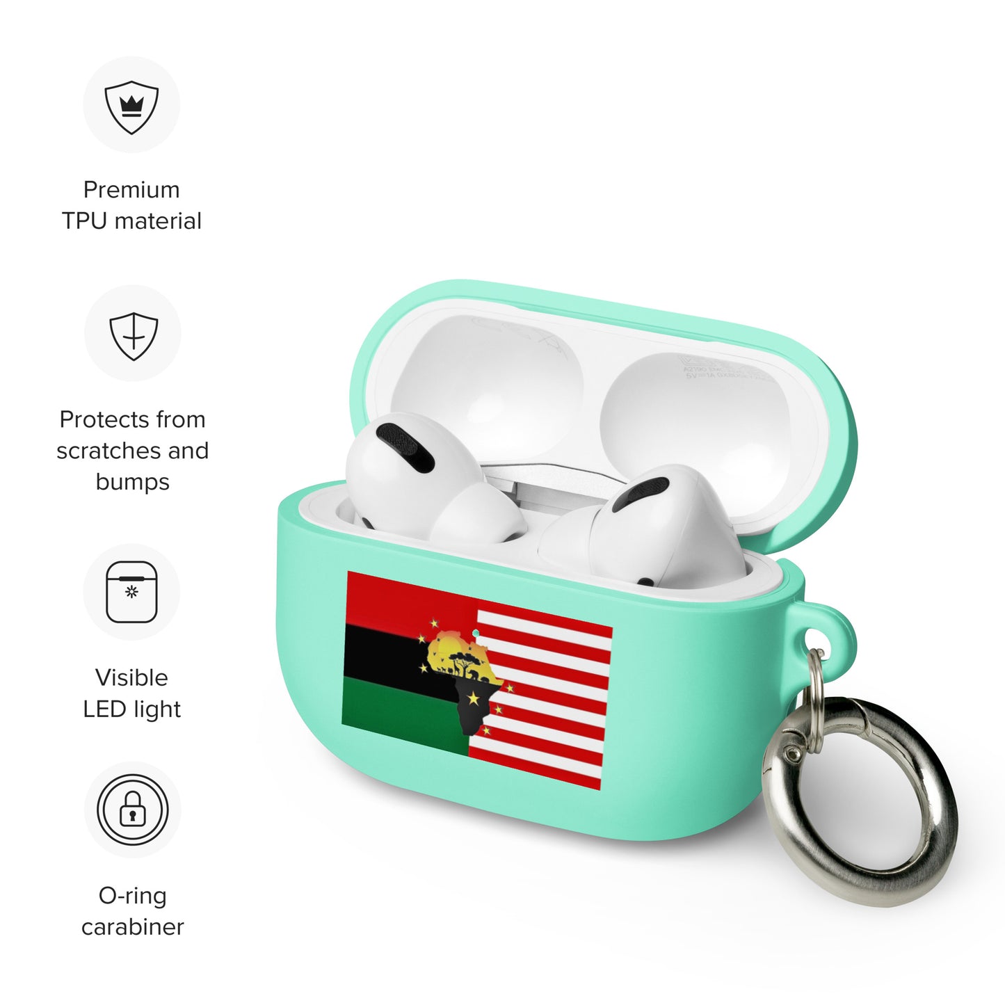 African American Unity Flag Case for AirPods®