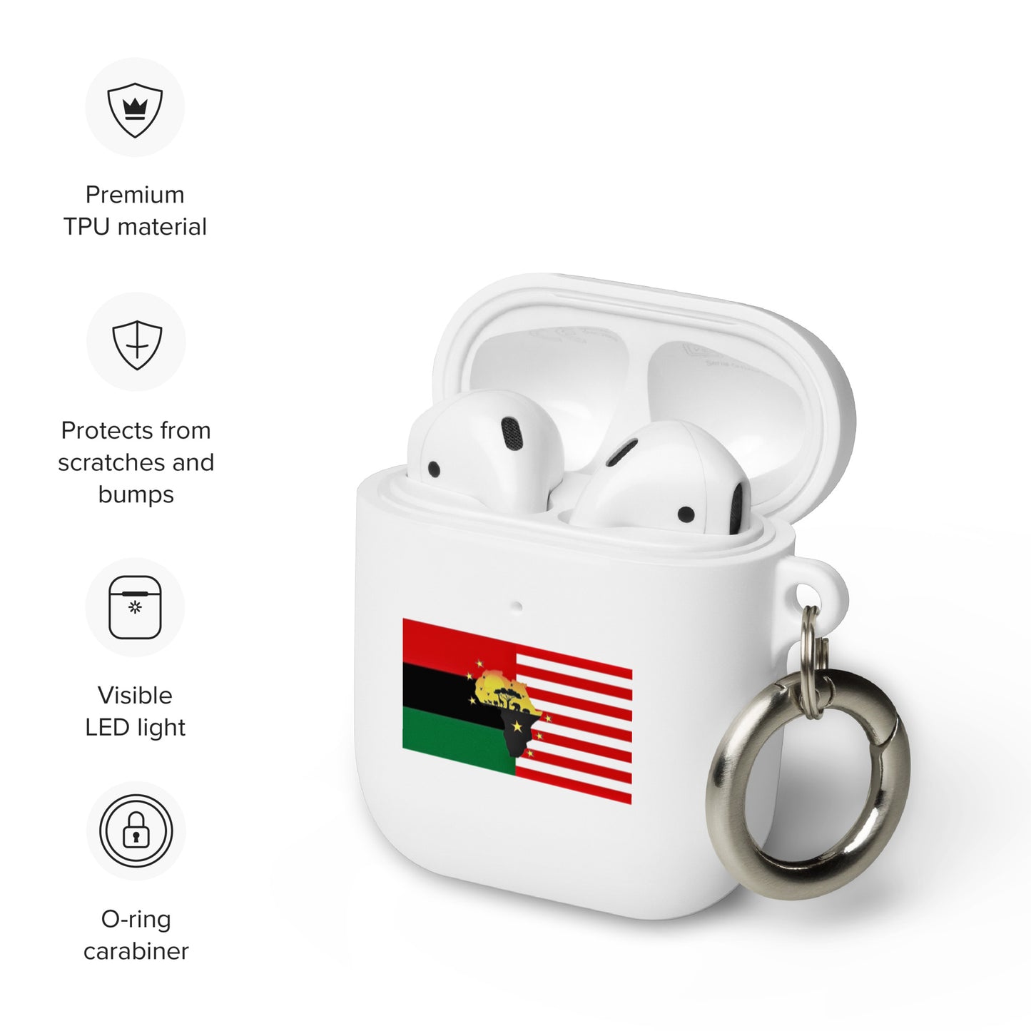 African American Unity Flag Case for AirPods®