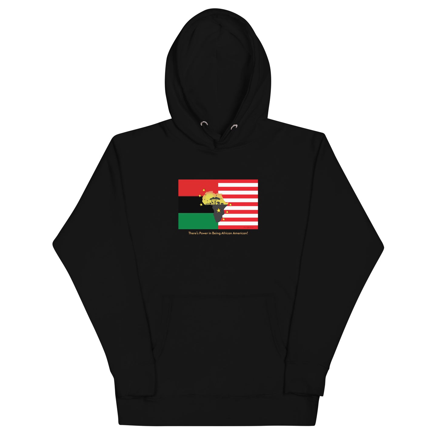 African American Unity Flag Hoodie - Unisex