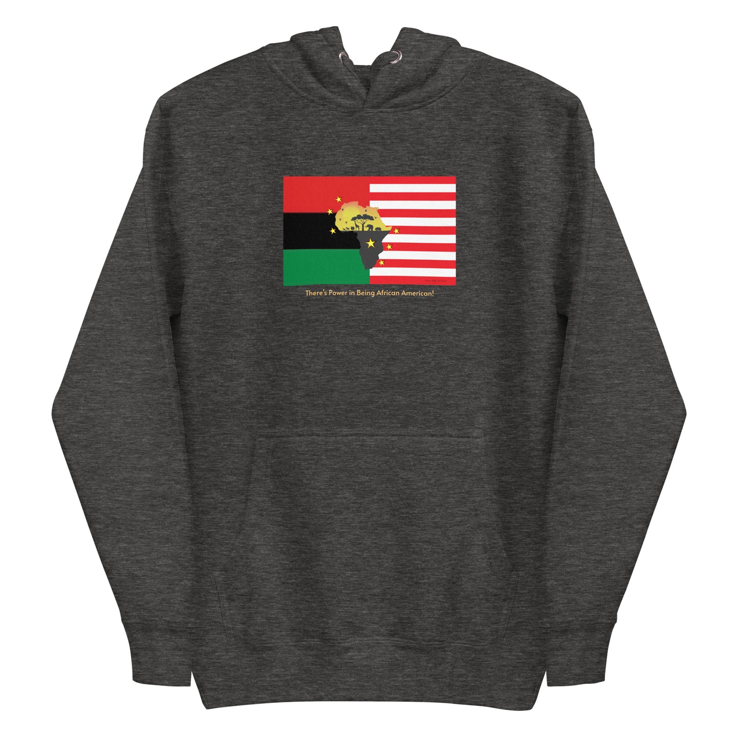 African American Unity Flag Hoodie - Unisex