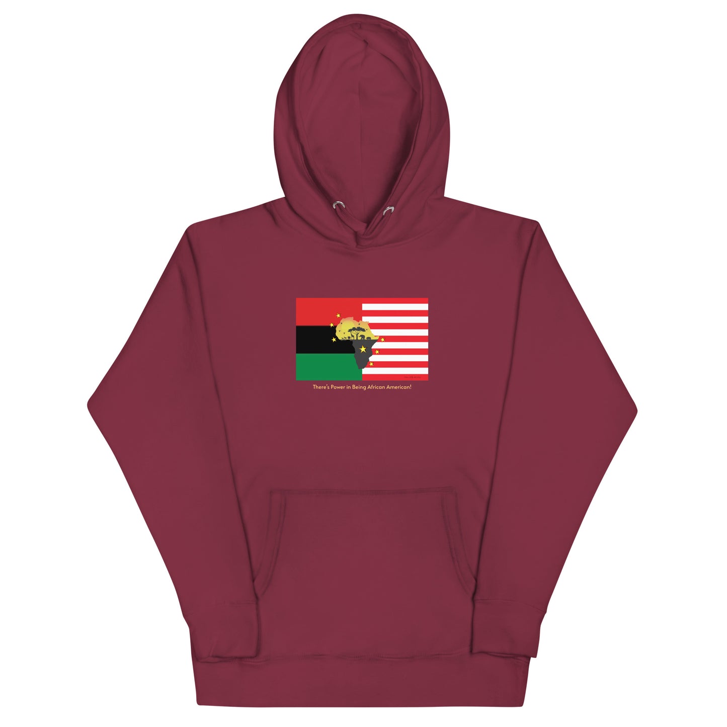 African American Unity Flag Hoodie - Unisex