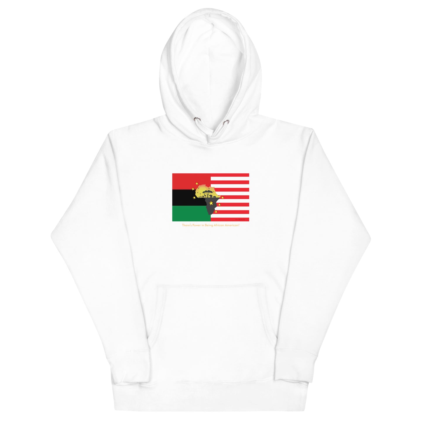 African American Unity Flag Hoodie - Unisex