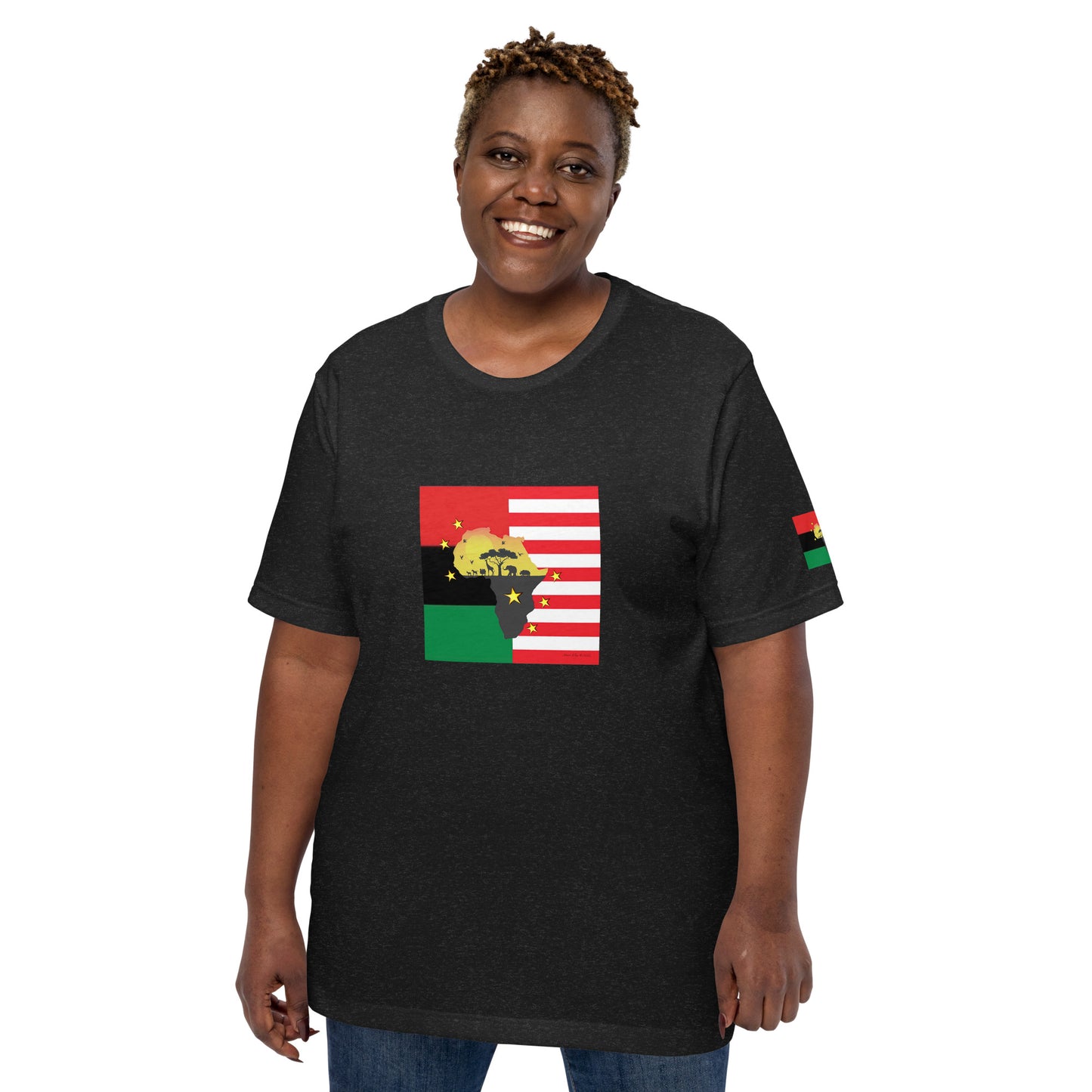 African American Unity Flag Tee - Unisex