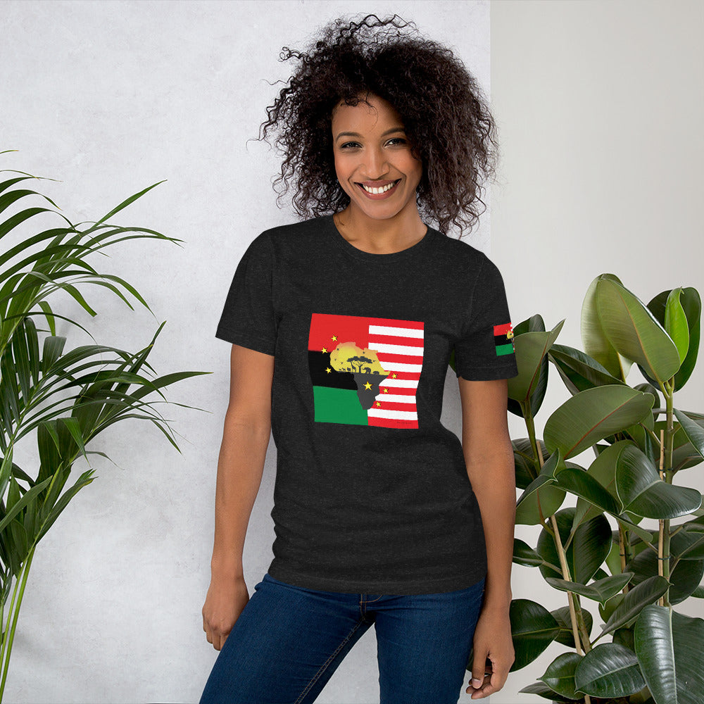 African American Unity Flag Tee - Unisex