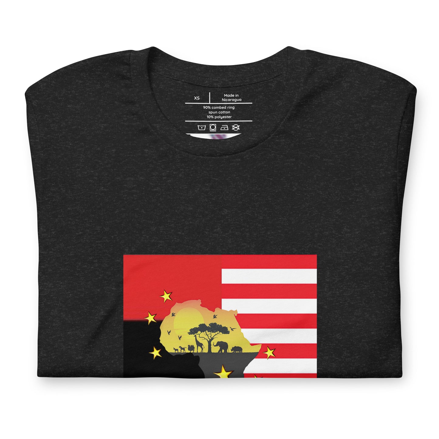 African American Unity Flag Tee - Unisex