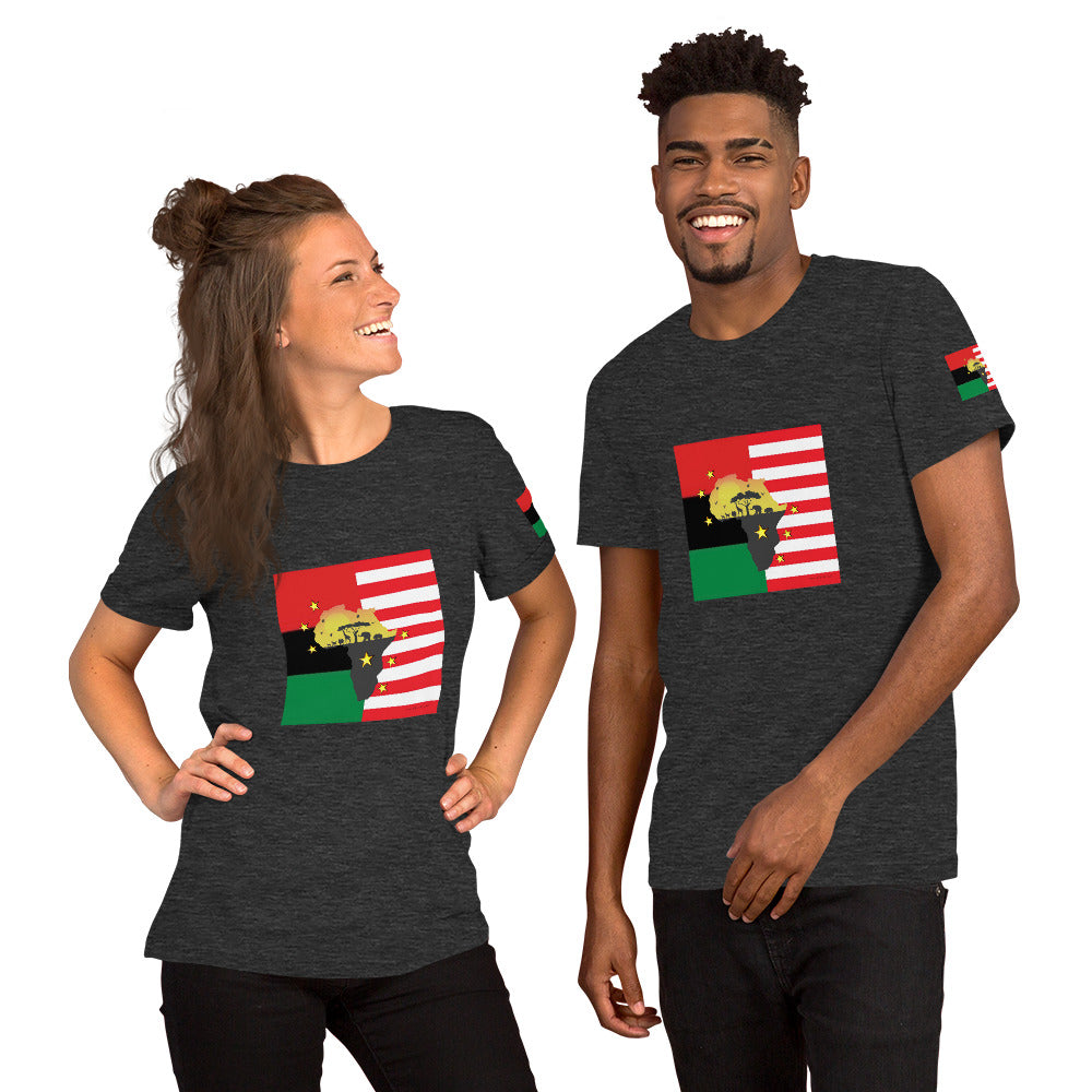 African American Unity Flag Tee - Unisex