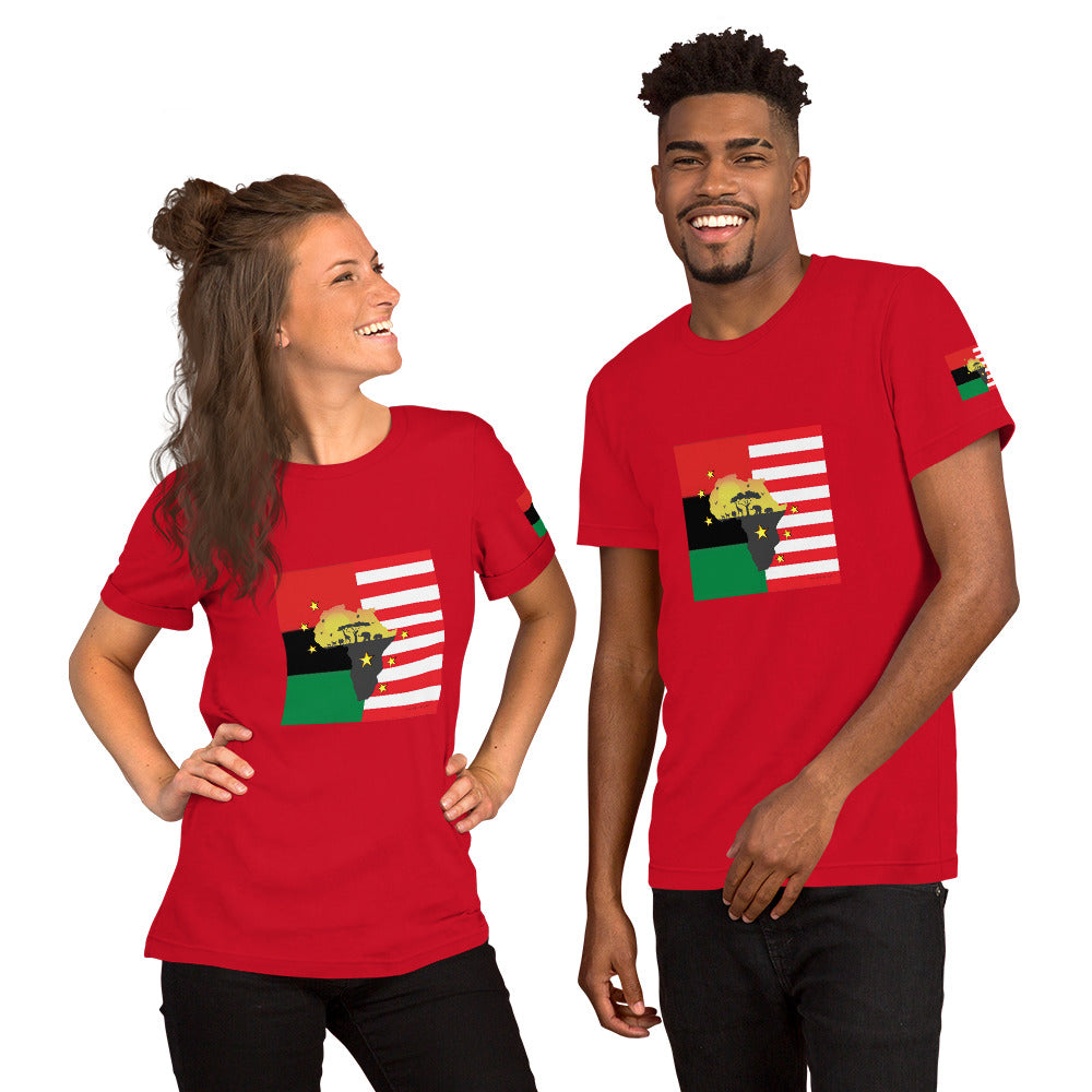 African American Unity Flag Tee - Unisex