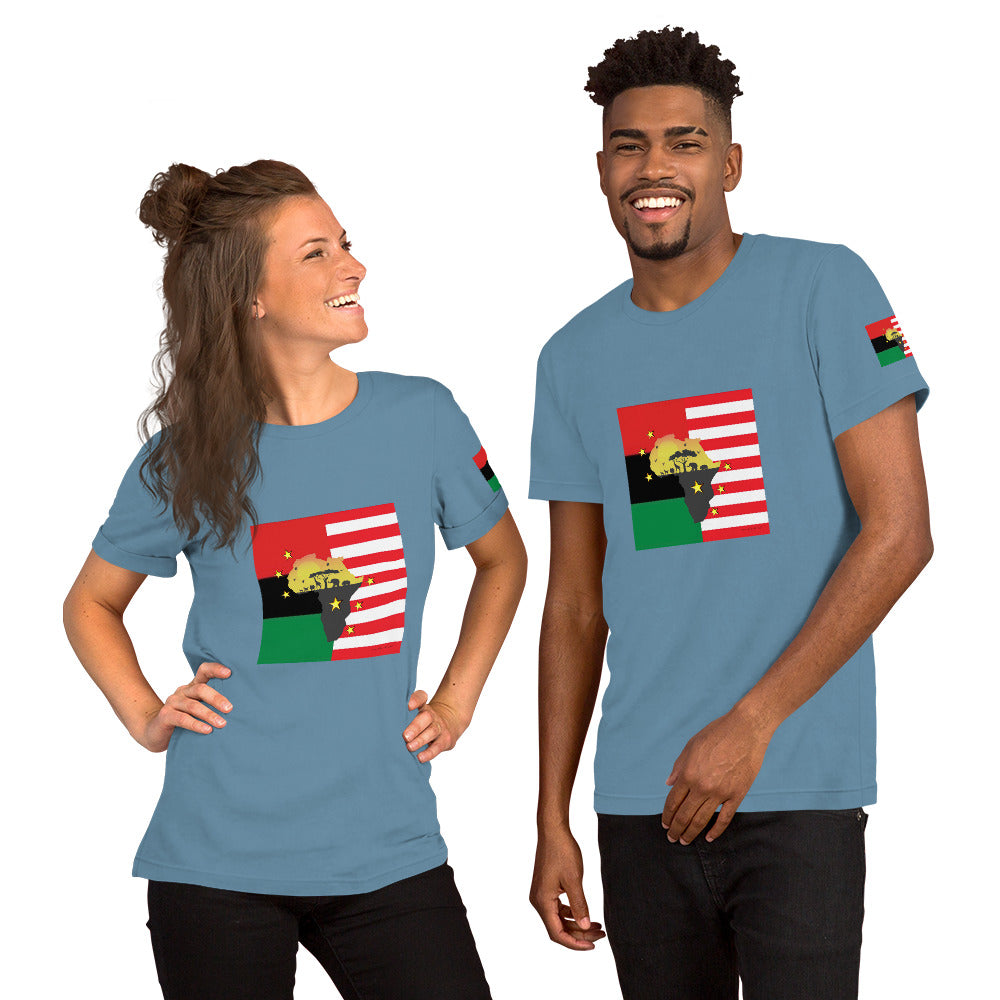 African American Unity Flag Tee - Unisex