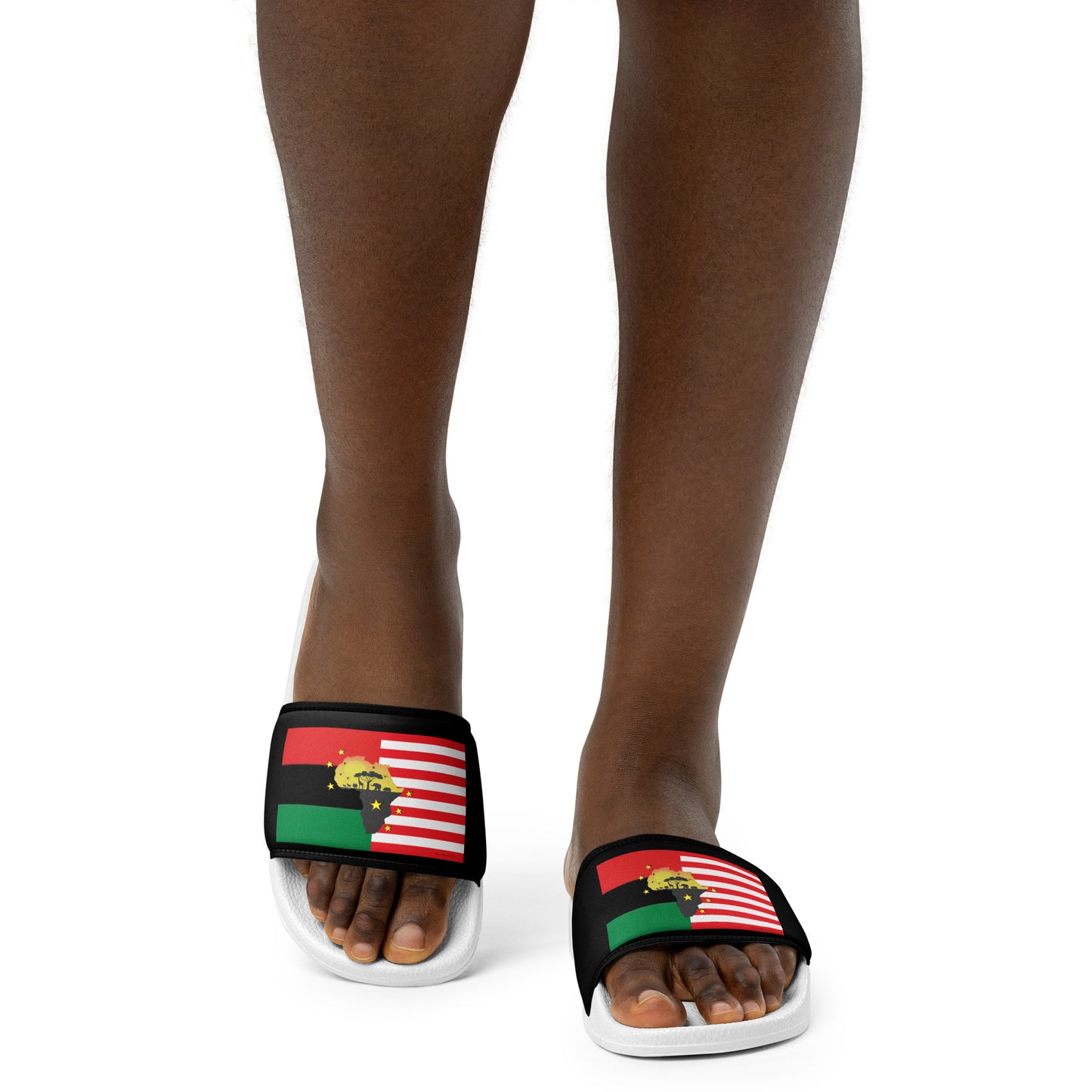 African American Unity Flag Slides - Women