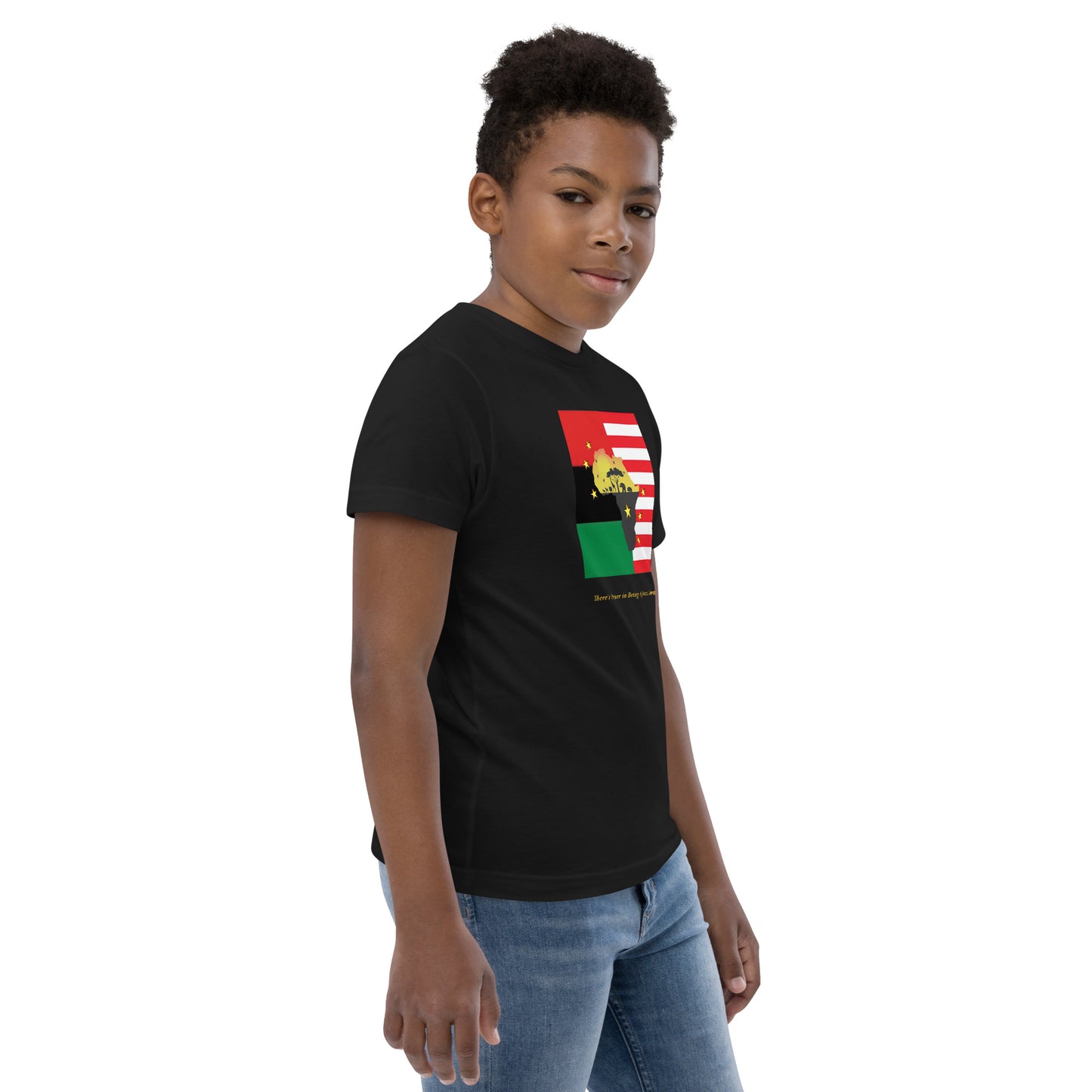 African American Unity Flag Tee - Youth