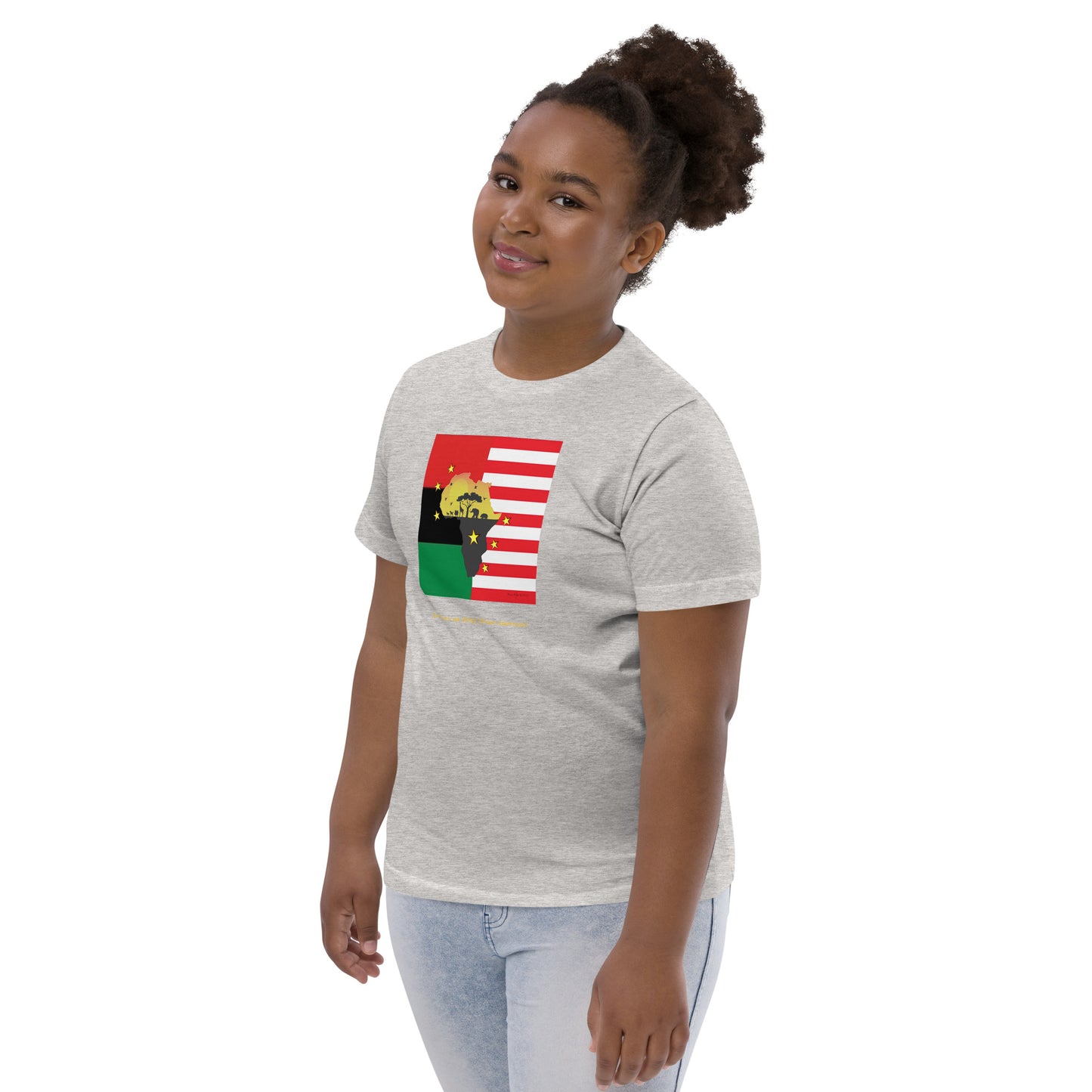 African American Unity Flag Tee - Youth