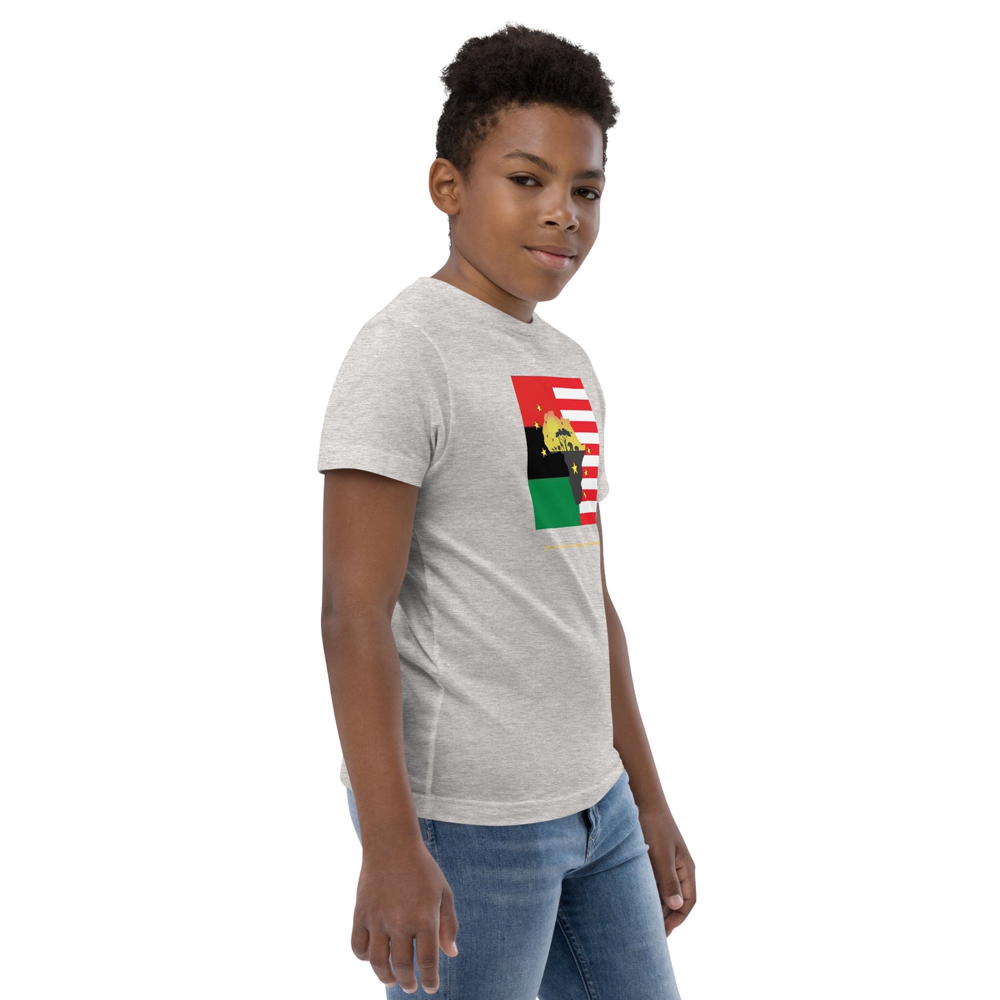 African American Unity Flag Tee - Youth