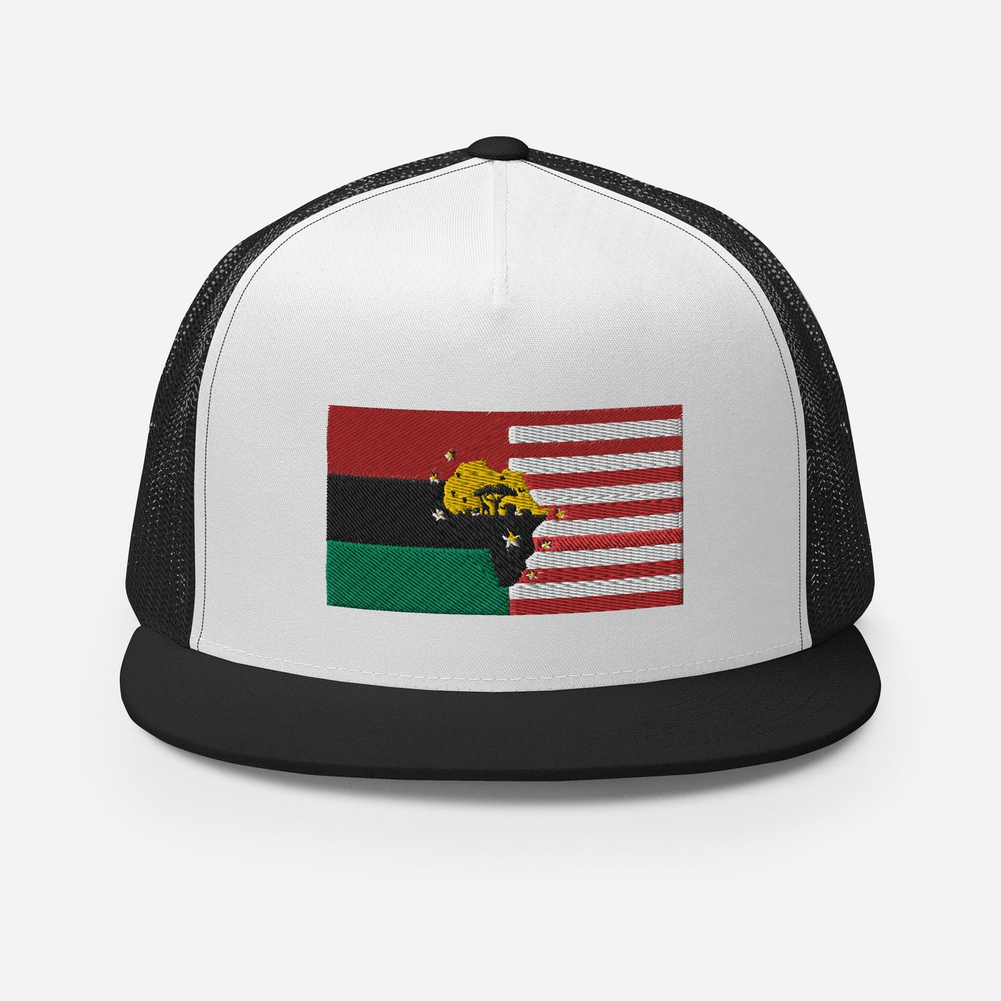 African American Unity Flag Trucker Cap