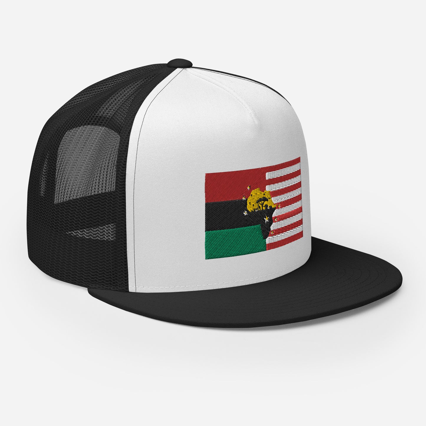 African American Unity Flag Trucker Cap