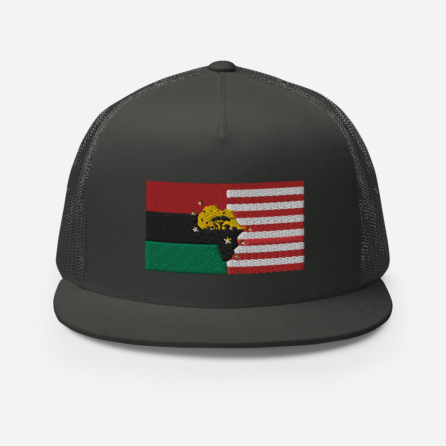 African American Unity Flag Trucker Cap