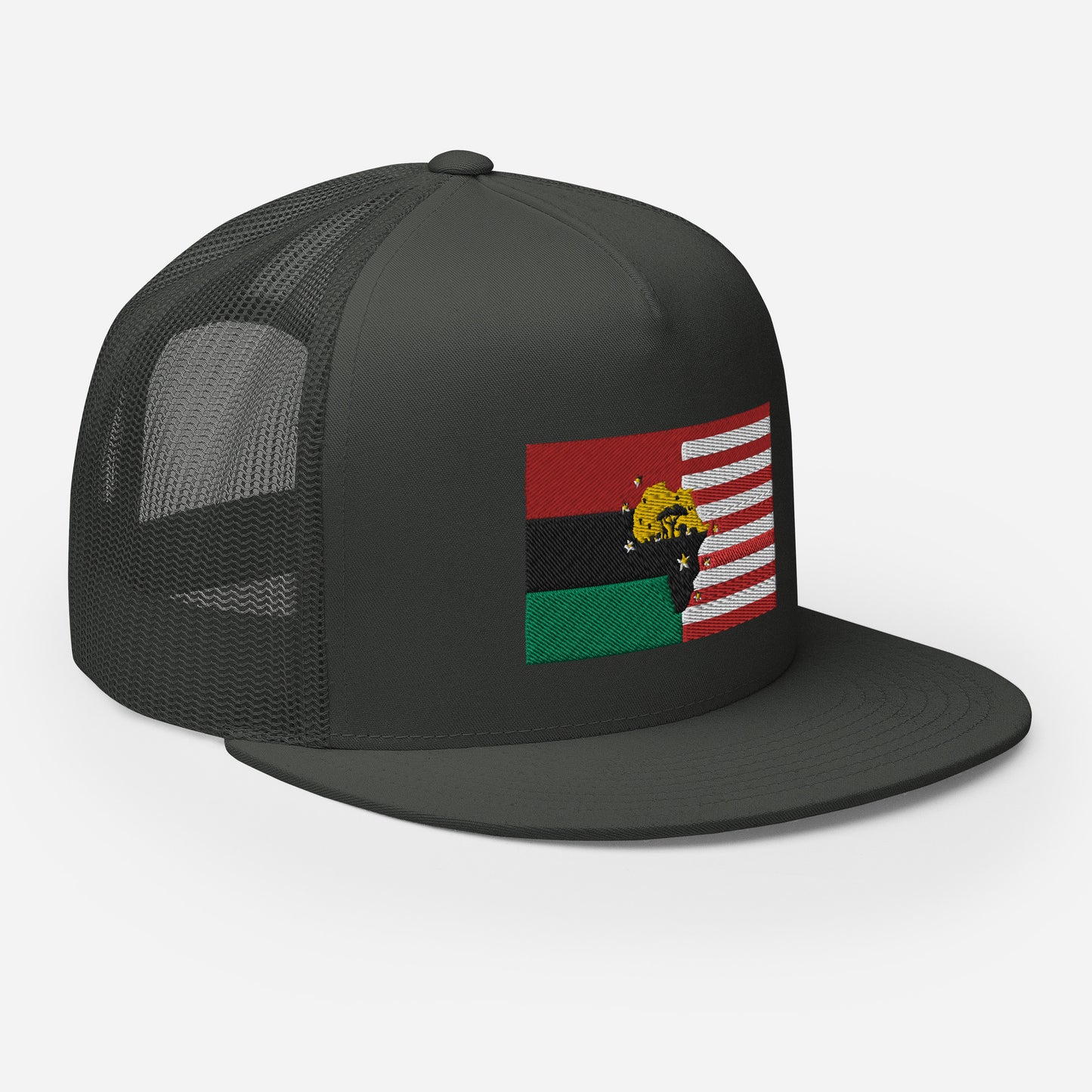 African American Unity Flag Trucker Cap