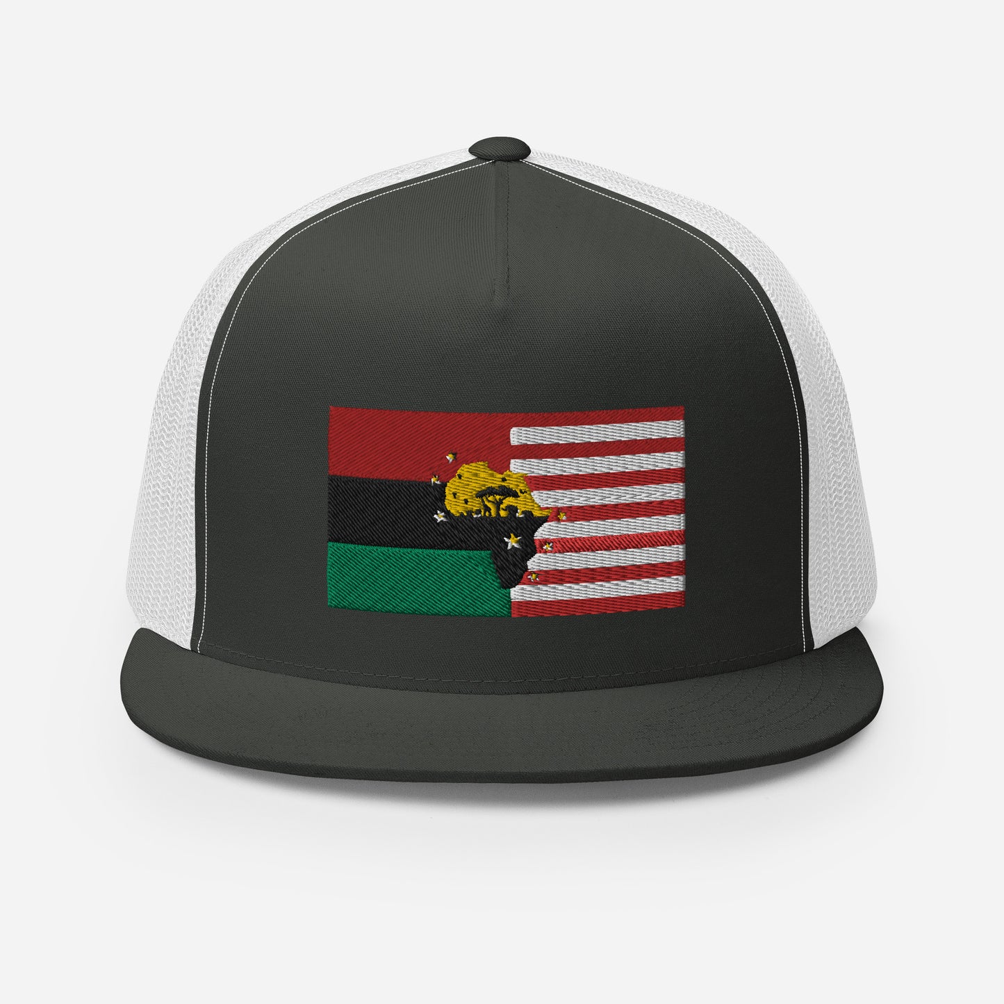 African American Unity Flag Trucker Cap