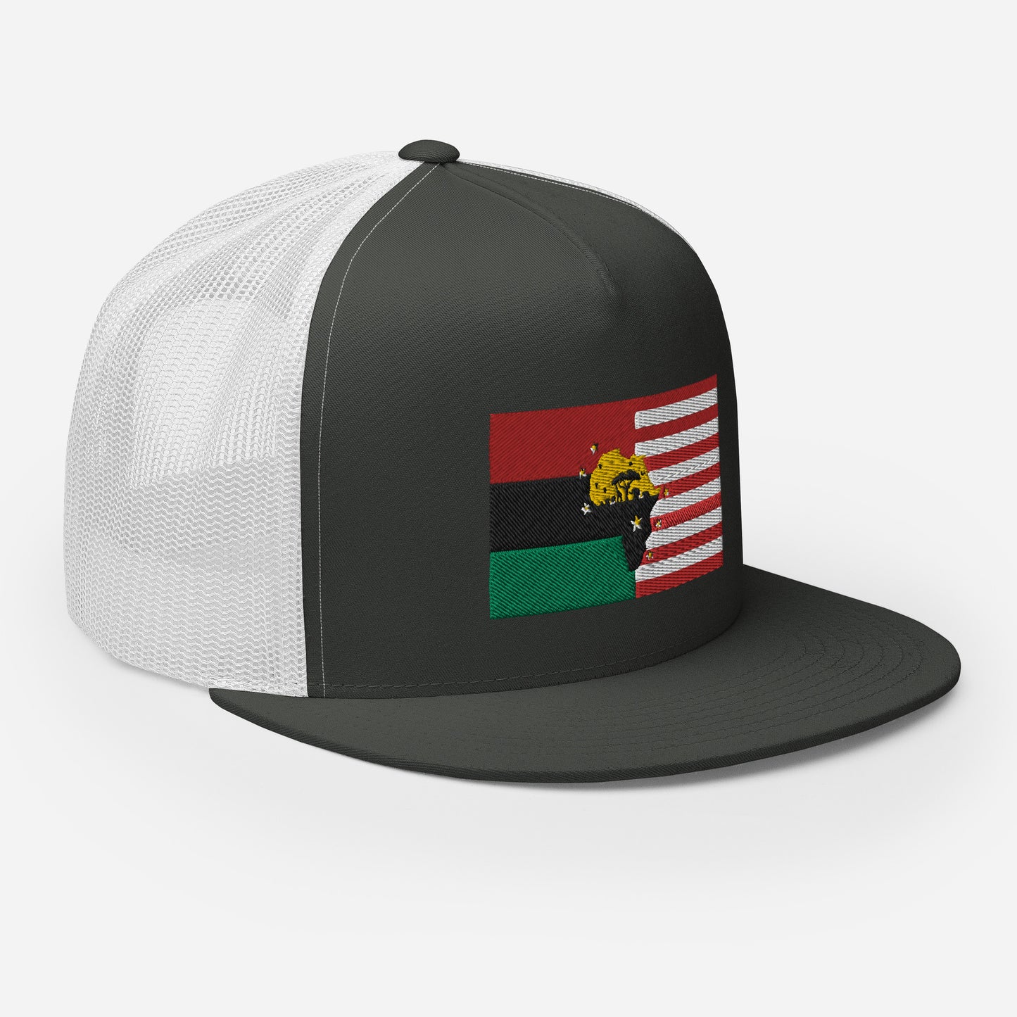 African American Unity Flag Trucker Cap