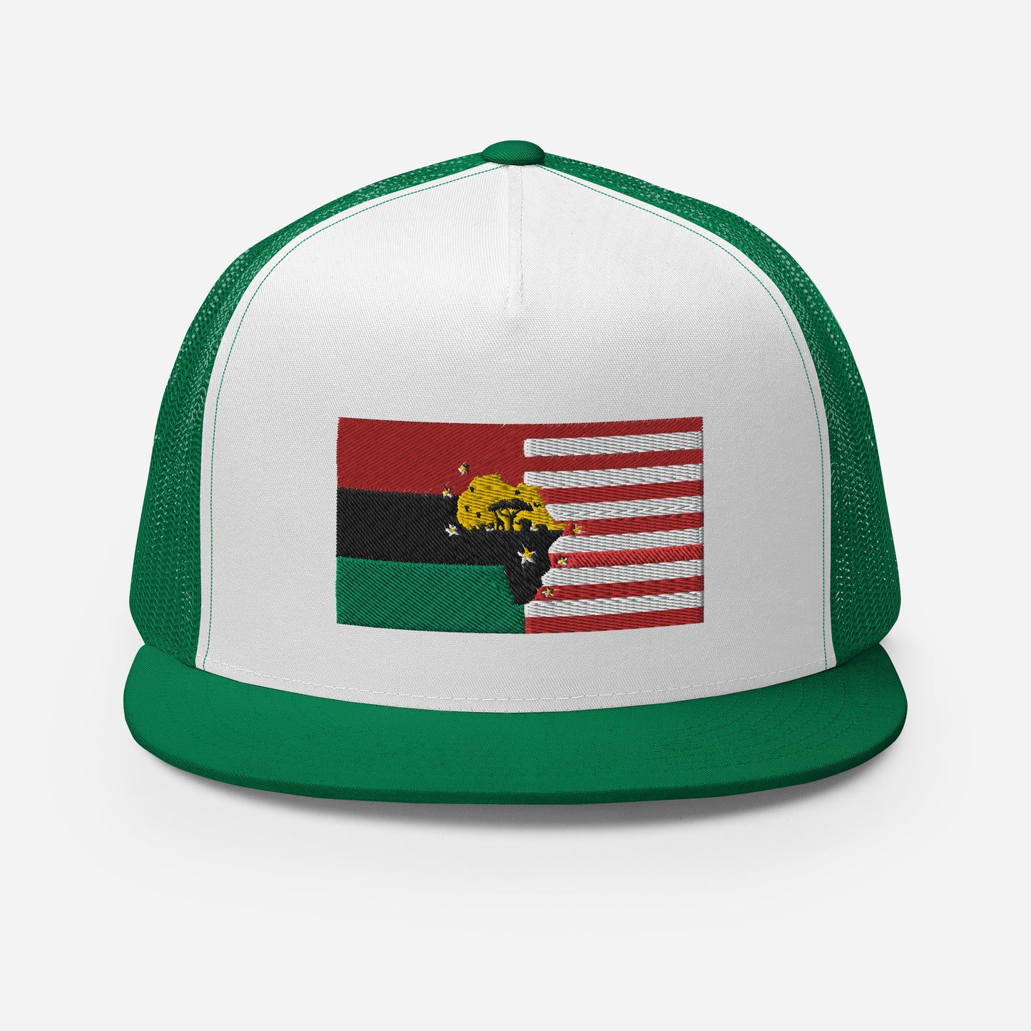 African American Unity Flag Trucker Cap