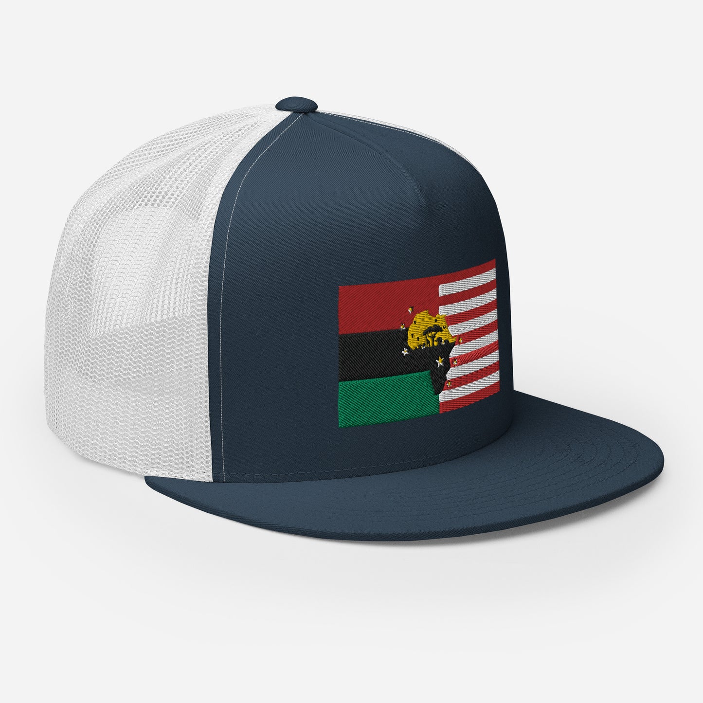 African American Unity Flag Trucker Cap