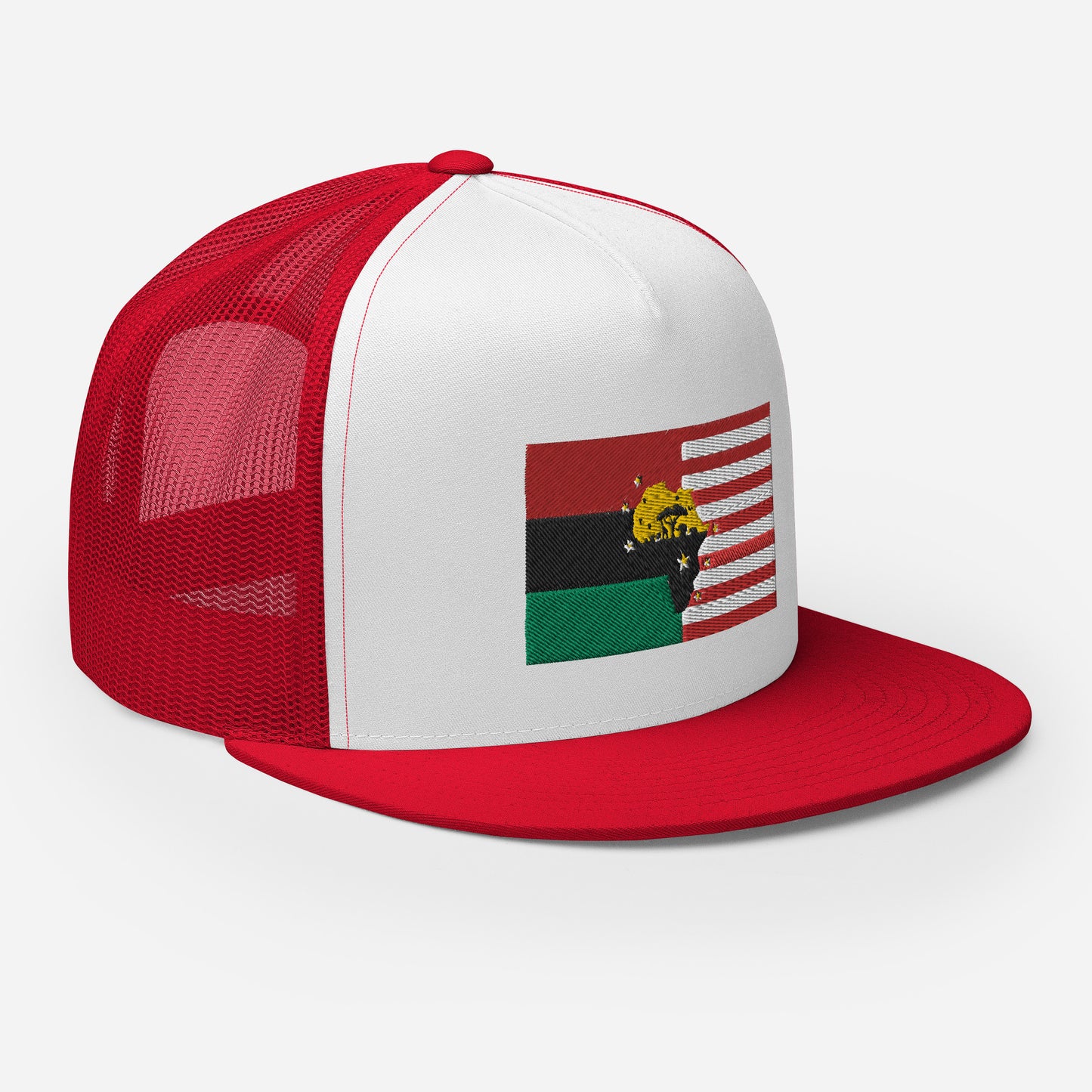 African American Unity Flag Trucker Cap