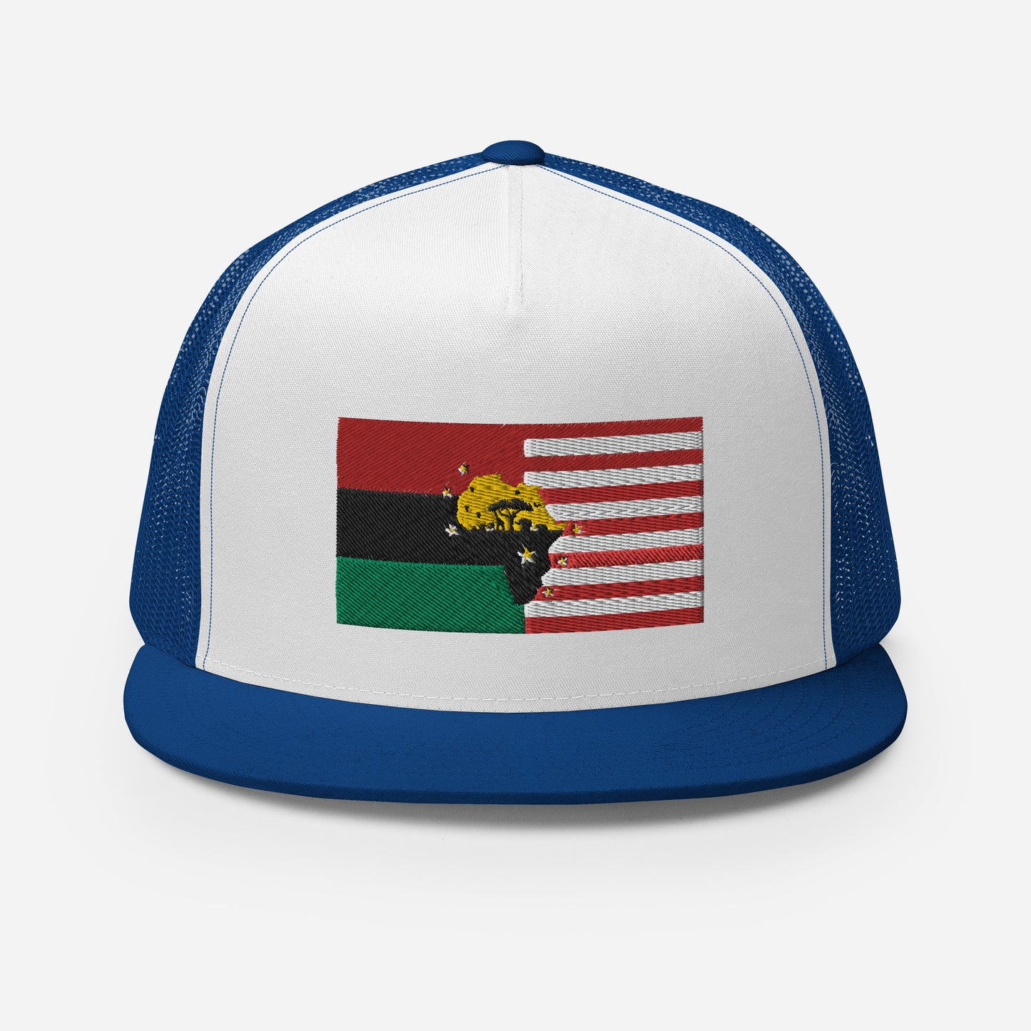 African American Unity Flag Trucker Cap