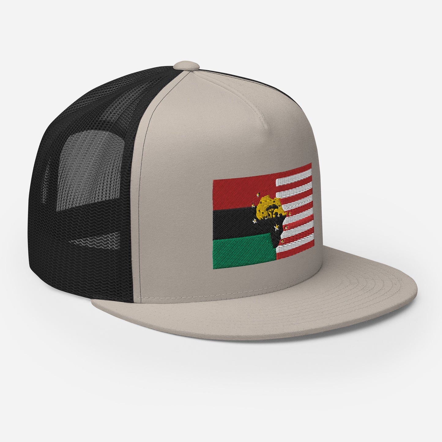 African American Unity Flag Trucker Cap