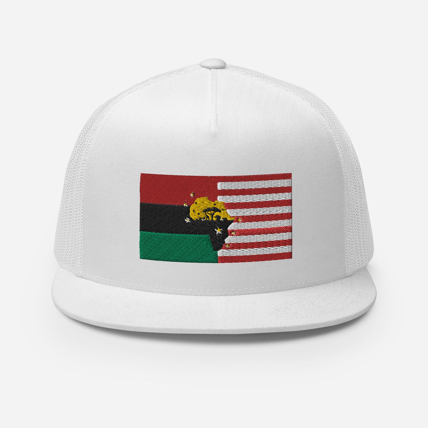 African American Unity Flag Trucker Cap