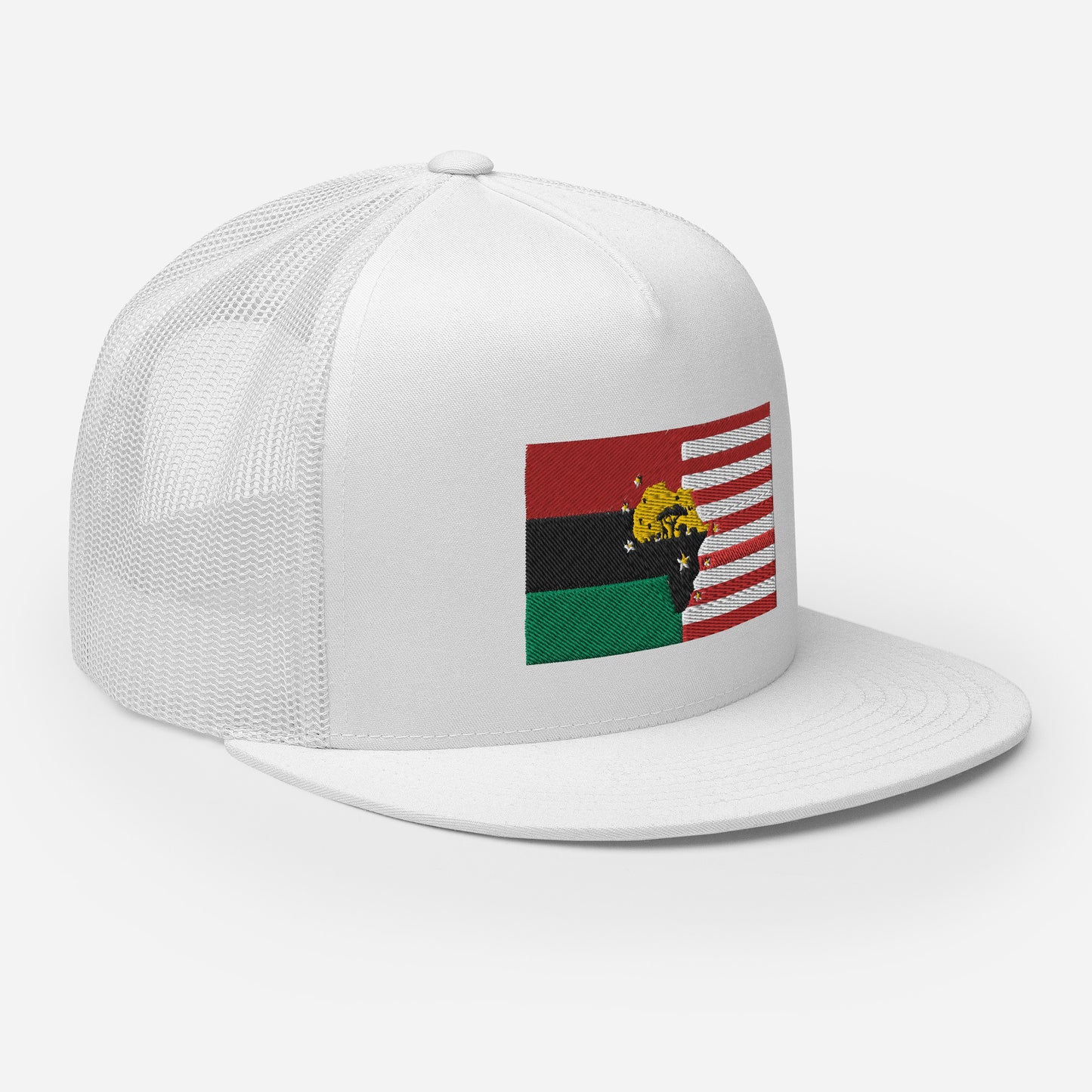 African American Unity Flag Trucker Cap