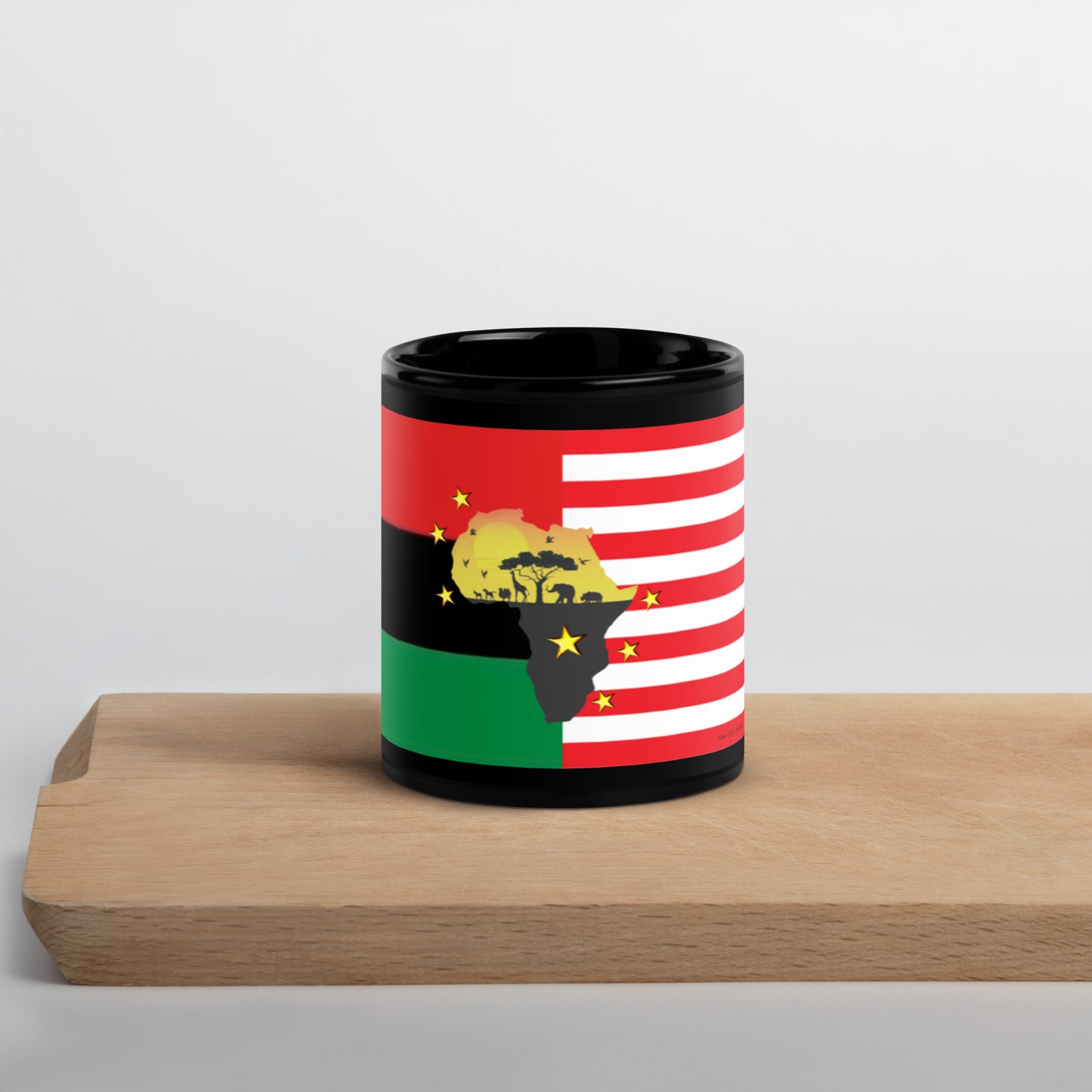 African American Unity Flag Coffee Mug