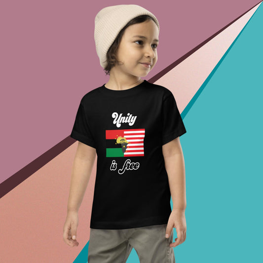 African American Unity Flag Toddler Tee